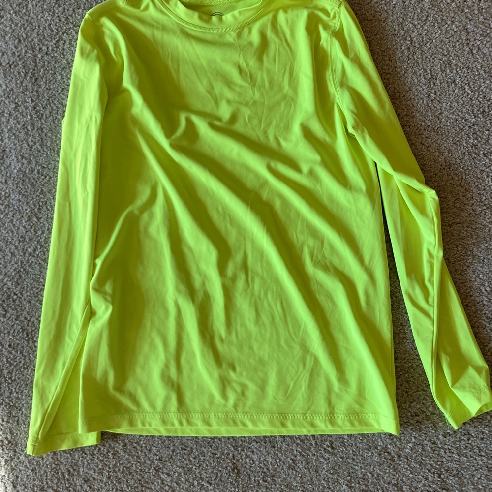 Wonder Nation Bright Neon Long Sleeve Tee